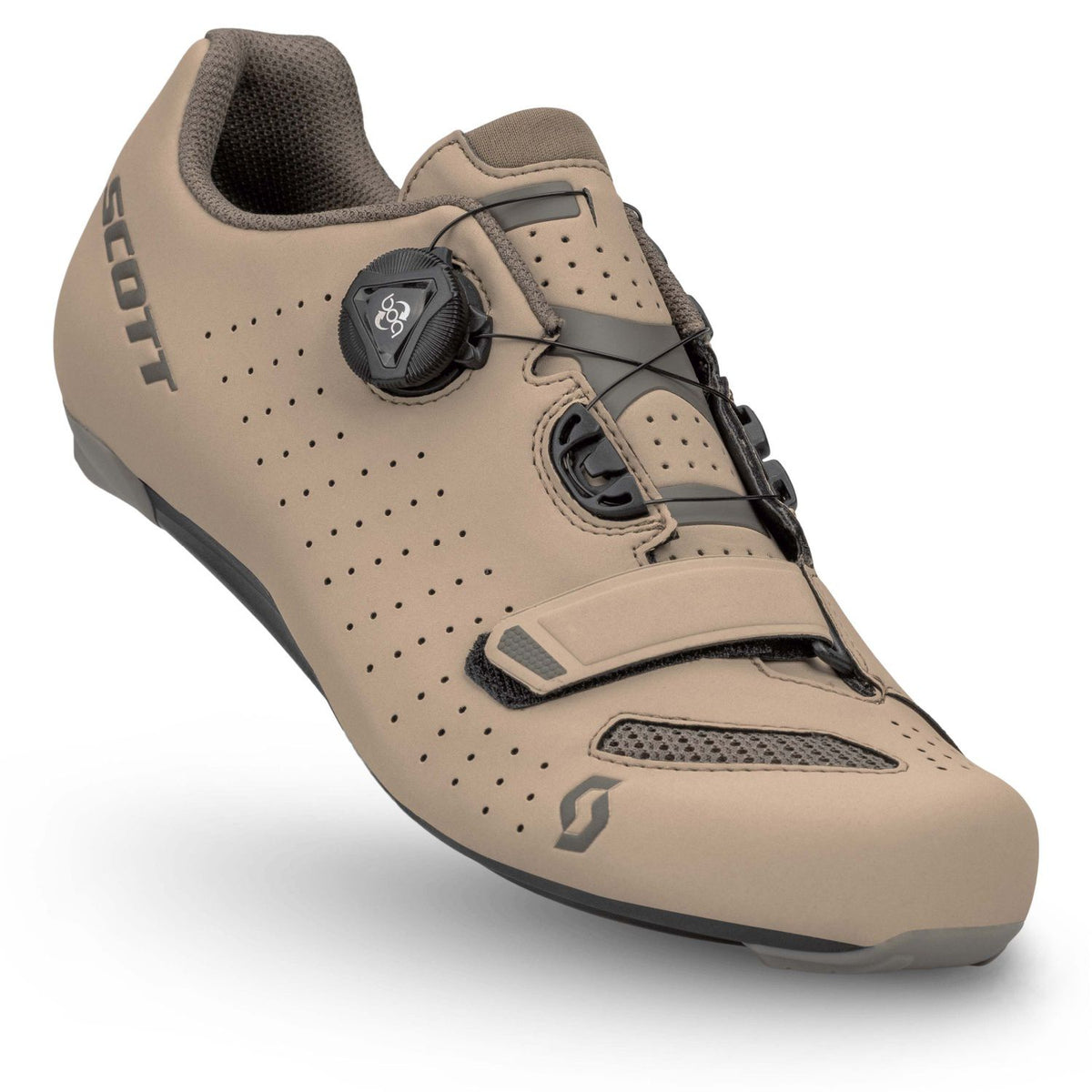 Zapatillas Carretera Scott Road Comp BOA Beis/Marrón