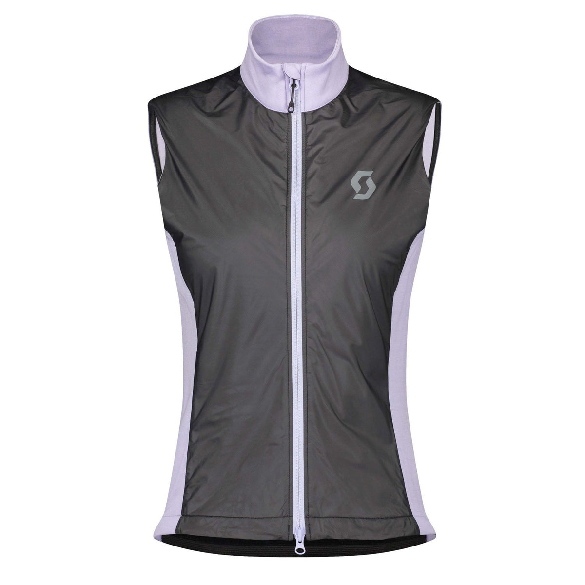 Chaleco Scott Gravel Warm Merino Mujer Heather Purple/Black