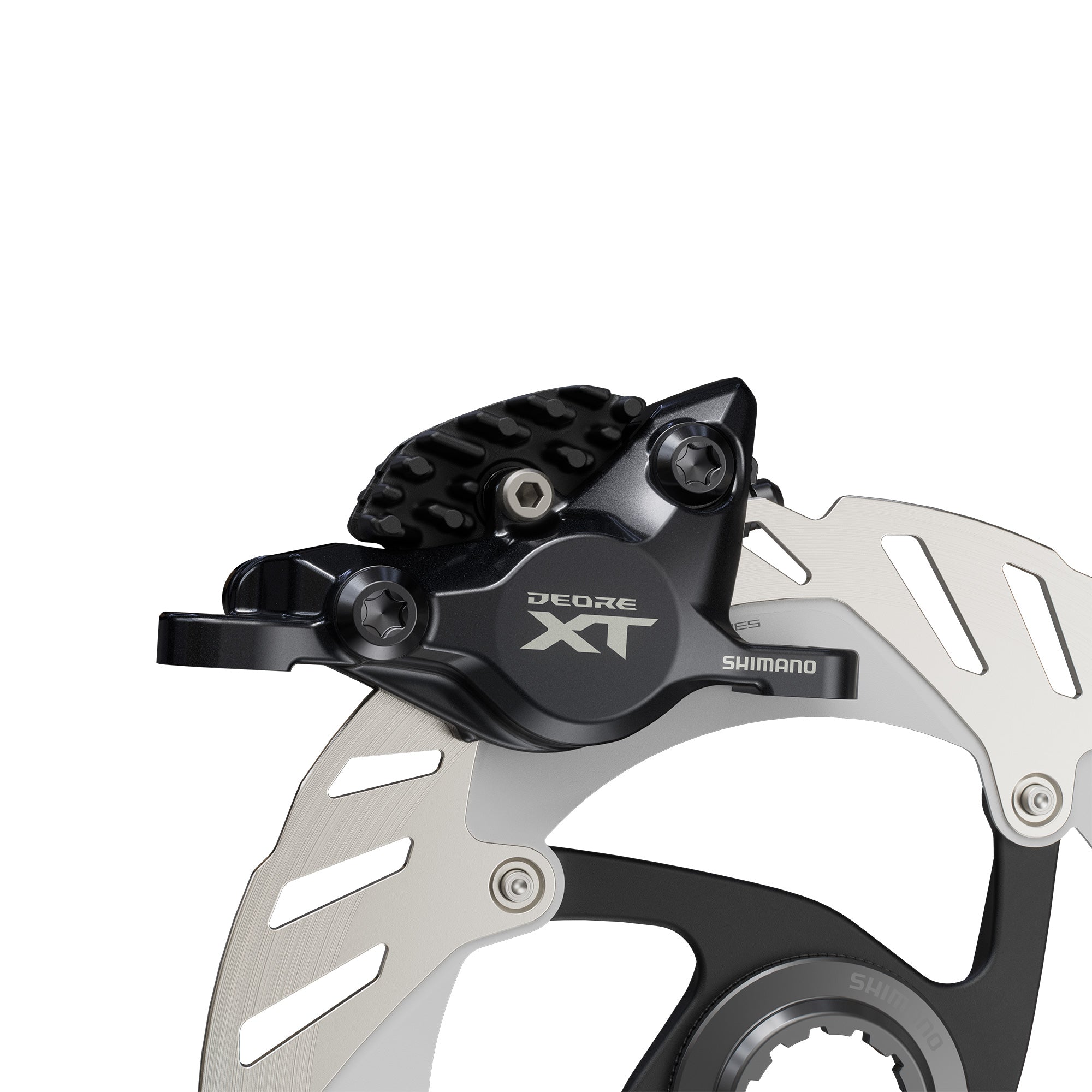 Pinza Freno Disco Hidráulico Shimano Deore XT BR-M8200 2 Pistones Post Mount Negro #6