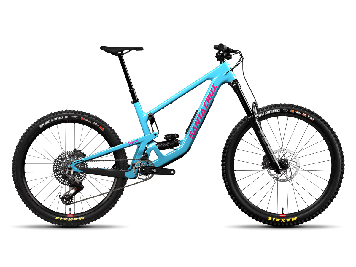Bicicletas Enduro Santa Cruz Nomad 90 2027 Gloss Aqua-Magenta