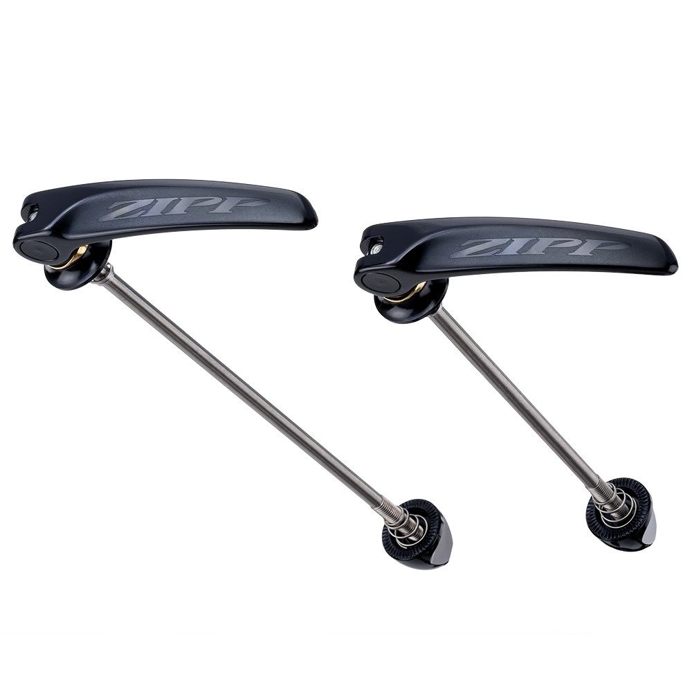 Juego Cierres Rápidos Zipp Tangente Titanio 100mm/130mm Negro