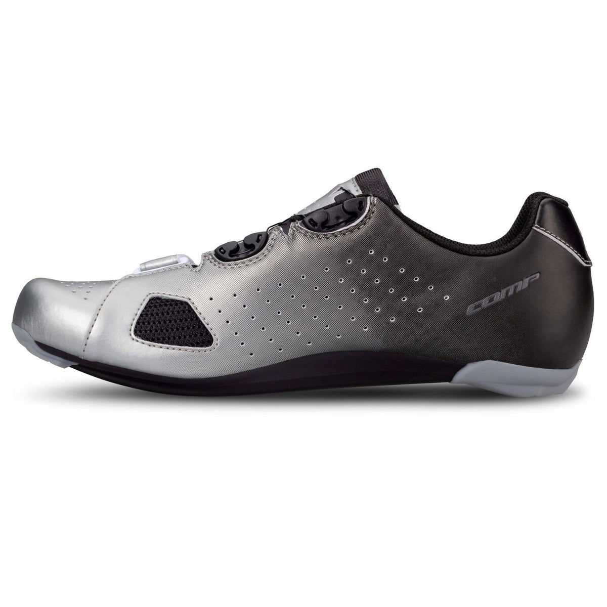 Zapatillas Carretera Scott Road Comp BOA Black Fade/Metallic Silver #5