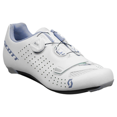 Zapatillas Carretera Scott Road Comp BOA Mujer Matt White/Light Blue