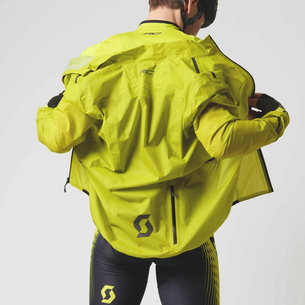 Chaqueta Scott RC Weather WP Hombre Sulphur Yellow/Black #3