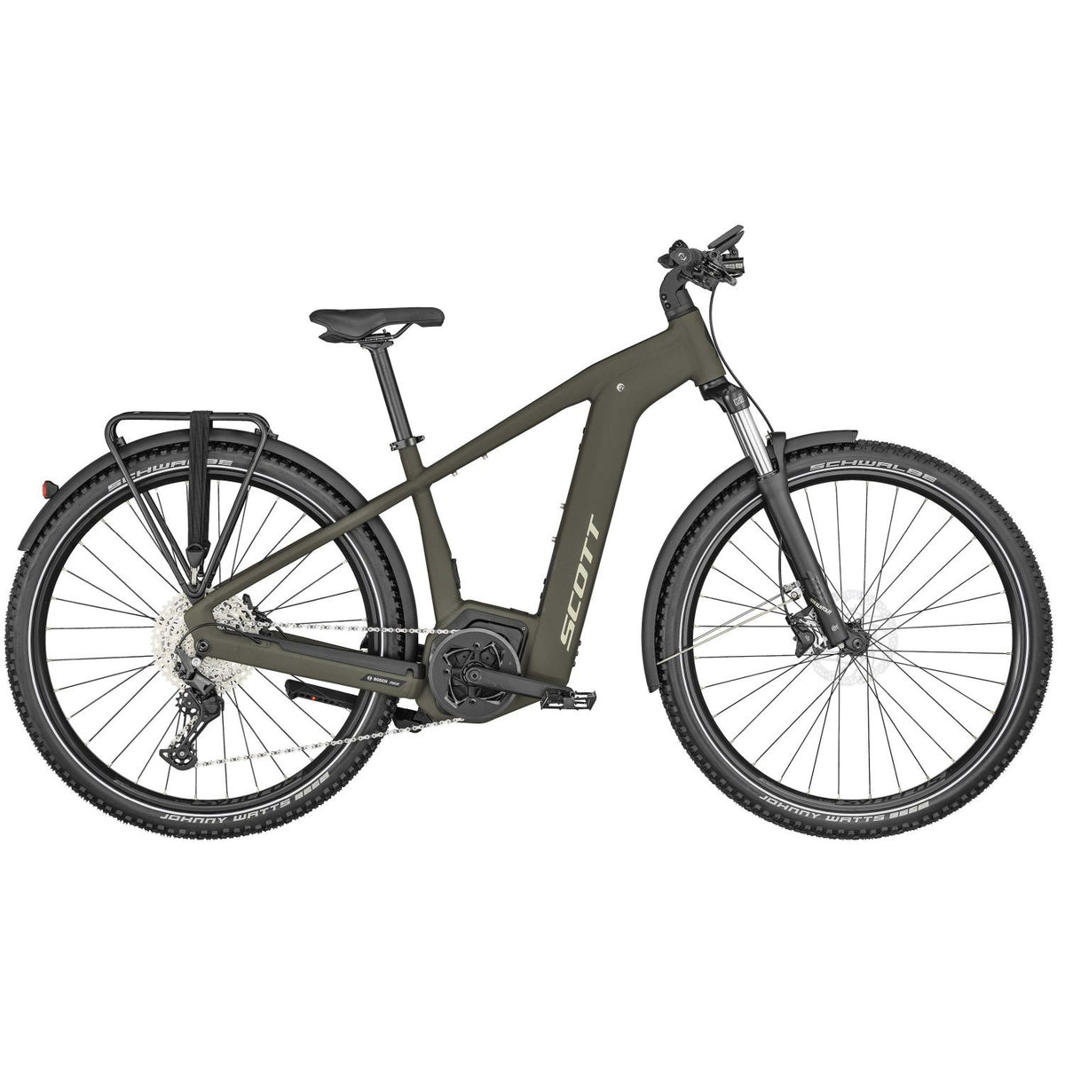 Bicicletas Eléctricas eUrbanas Scott Axis eRIDE 30 Hombre 2024 Verde
