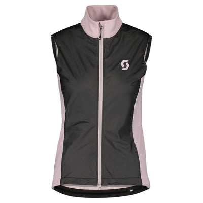 Chaleco Scott Gravel Warm Merino Mujer Sweet Pink/Black