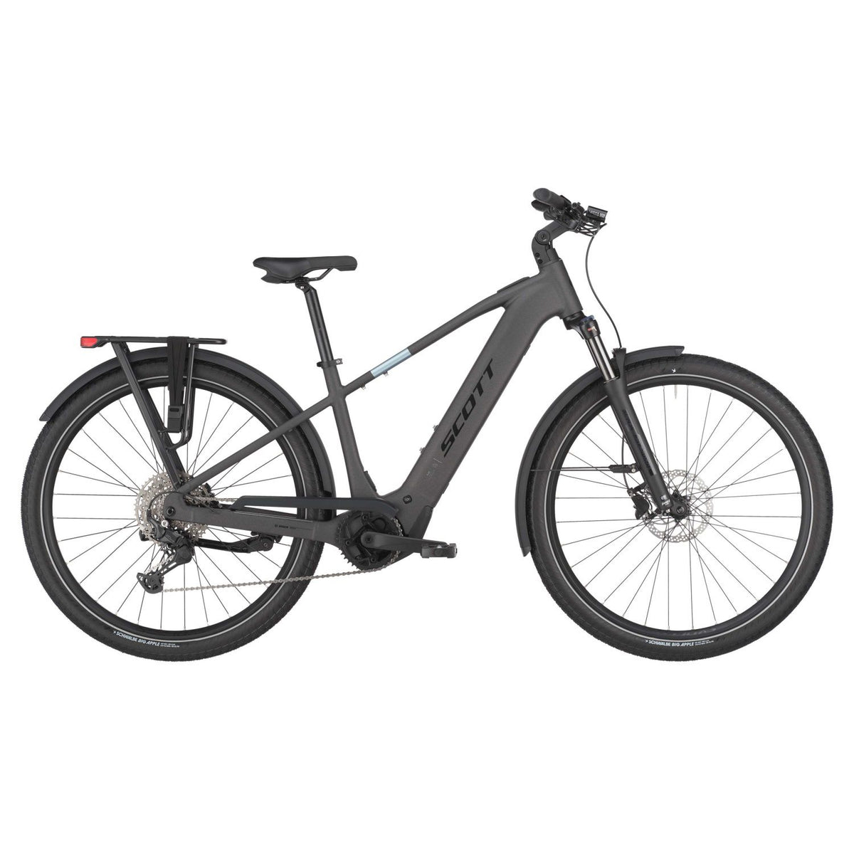 Bicicletas Eléctricas eUrbanas Scott Sub 30 2025 Midnight Grey #2