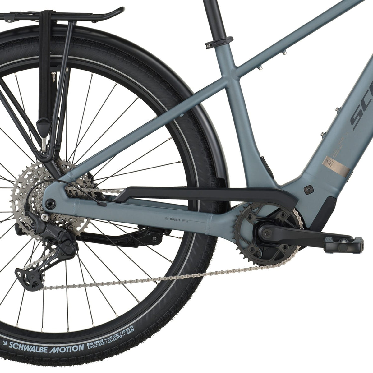 Bicicletas Eléctricas eUrbanas Scott Sub Sport 20 2026 Hematite Blue #4