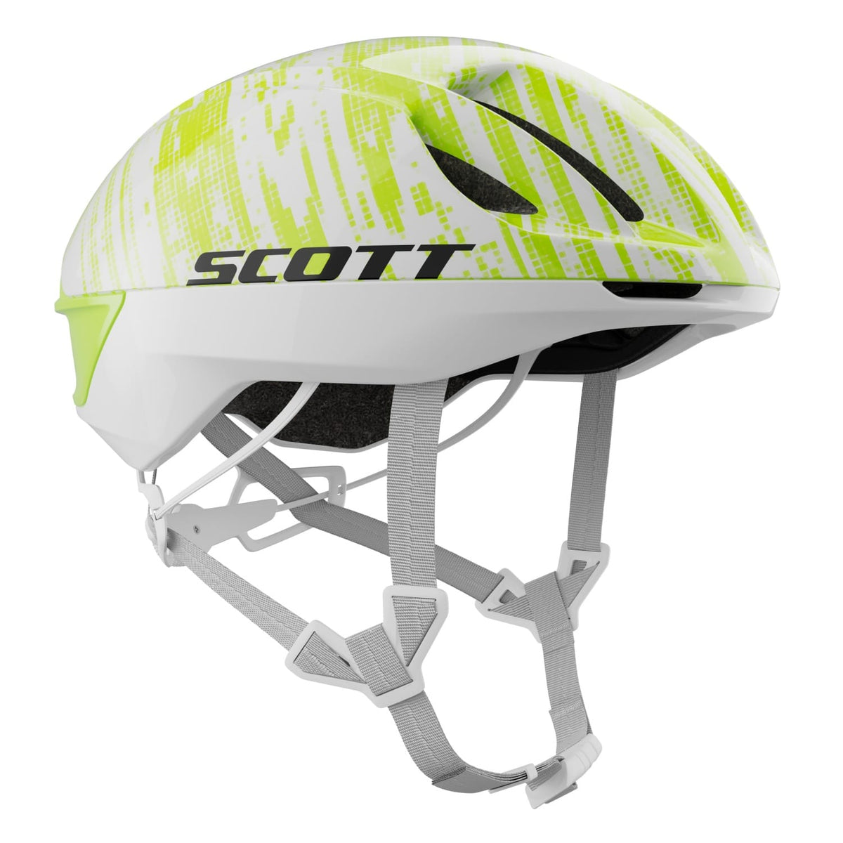 Casco Scott Cadence RC MIPS CE White/Sulphur Yellow