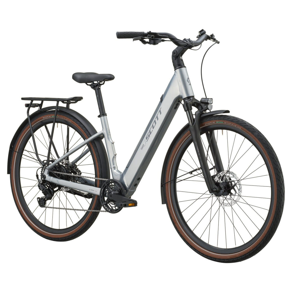 Bicicletas Eléctricas eUrbanas Scott Sweep 20 Wave 2027 Chrome Silver