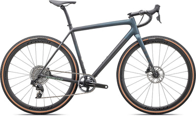 Crux Pro Specialized 2025 Satin Carbon/Deep Lake Metallic/Smoke/White Sage Metallic #2
