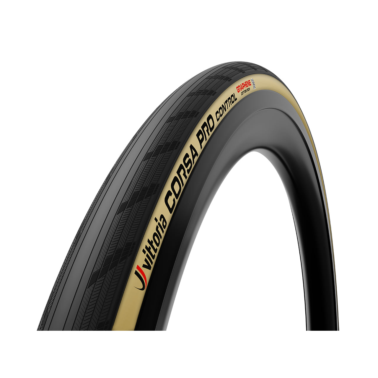Cubierta Vittoria Corsa PRO Control Plegable TLR G2 Crema/Negro #2