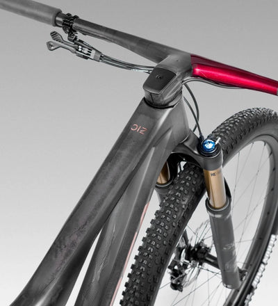 Orbea Oiz M-Pro 2026 Diamond Carbon View Matt/Cherry Red Gloss #5