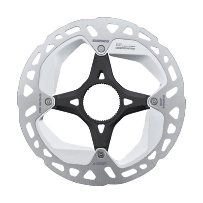 Disco Freno Shimano RT-MT800 Center Lock Ice Technologies Freeza 160mm Negro/Gris