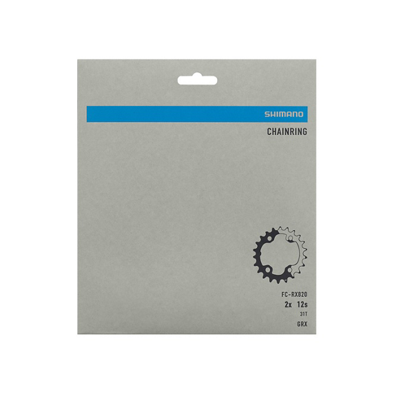 Plato Shimano GRX FC-RX820-2 12v Negro #2