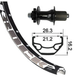 Rear Wheel XLC 12x142mm Axle 6-Bolt Black