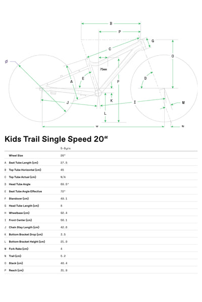 Kids Trail 20 Single Speed Cannondale 2024 Black Pearl #7