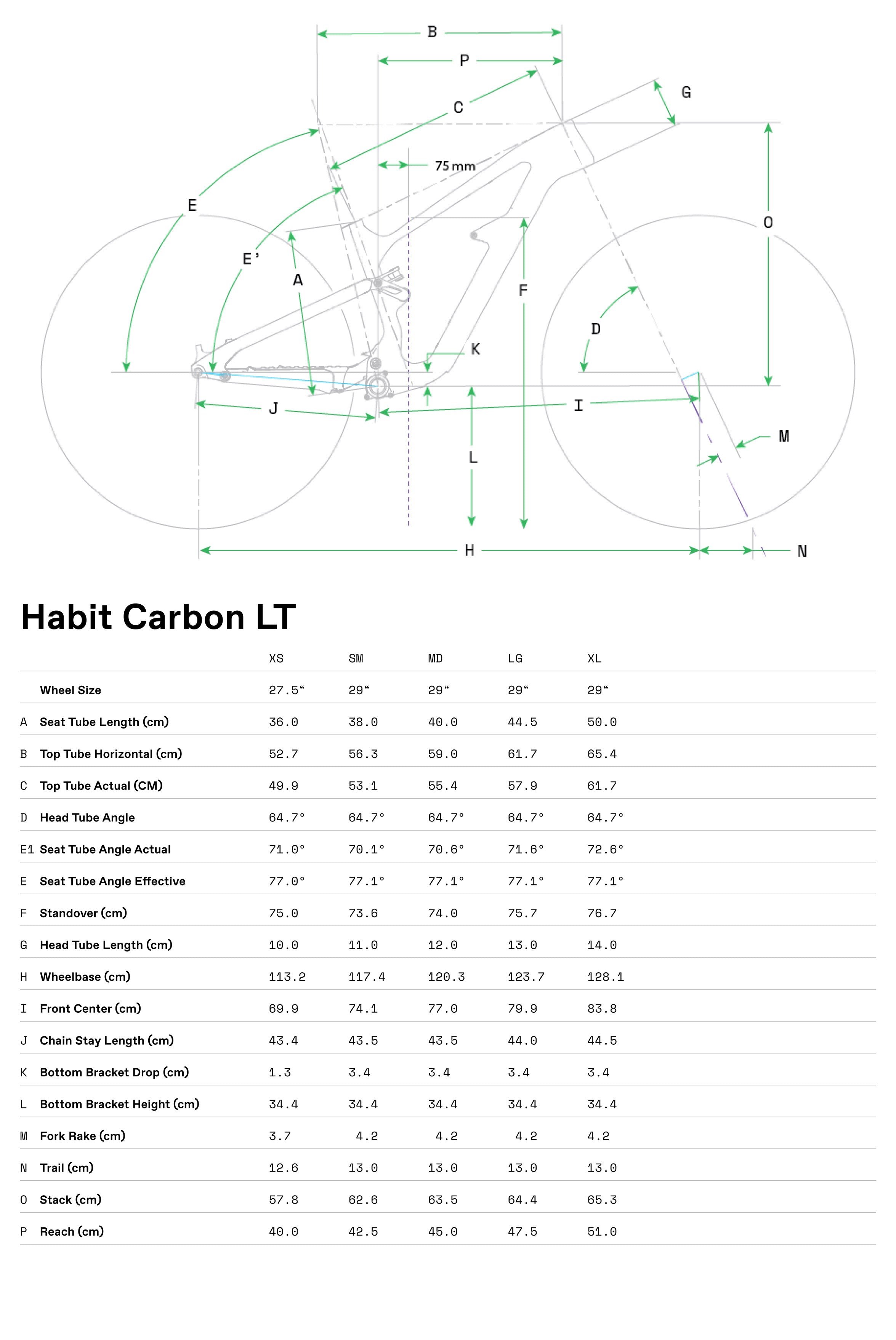 Habit Carbon LT 1 Cannondale 2024 Chalk #9